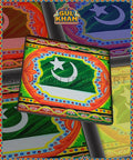 Pakistan Flag Printed Coaster Design - Gul Khan Truck Art