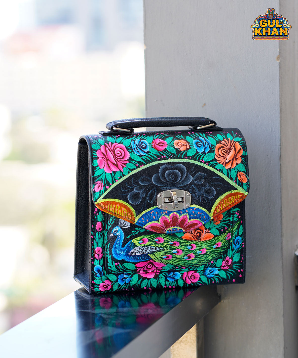 Handpainted Handbag 1015