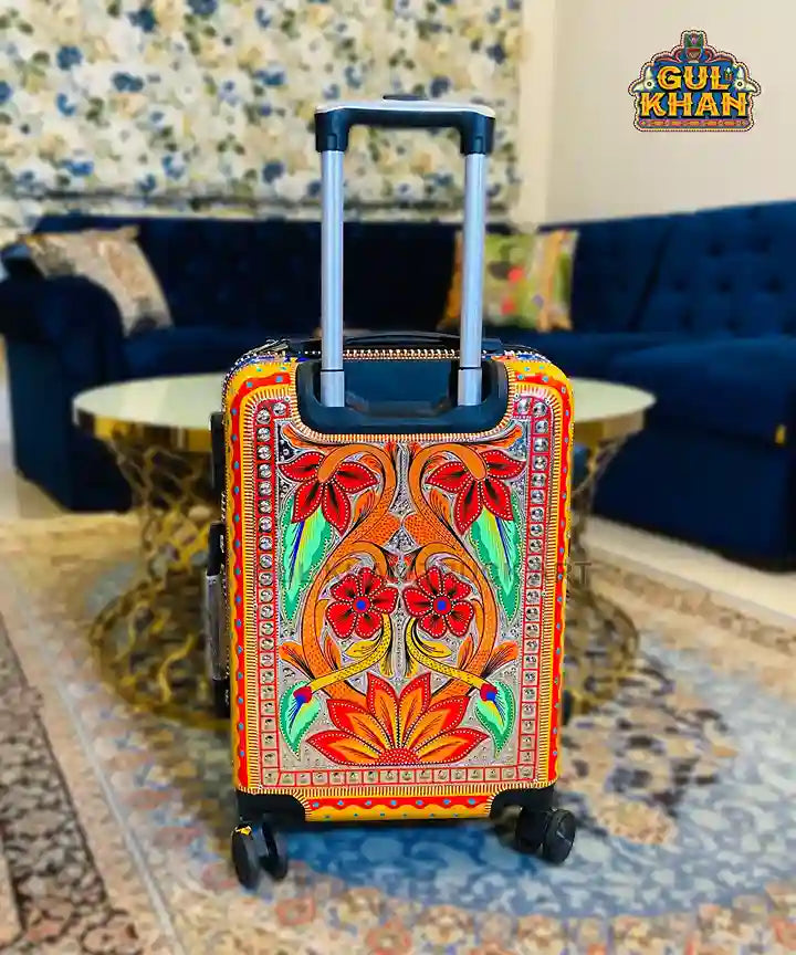 Trolley Bag 1125 (Chamakpatti Handmade) - Gul Khan Truck Art