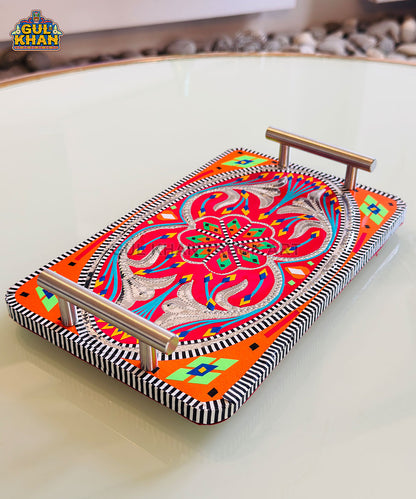 Chamakpatti Tray Mini (Steel Handle) 0033