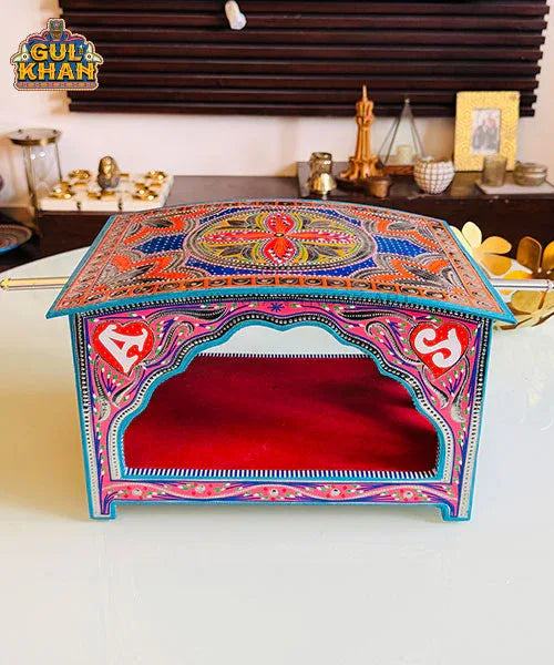 Doli Tray Design 04 (Chamakpatti Handmade) - Gul Khan Truck Art