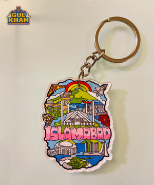 Islamabad Premium Acrylic Key Chain