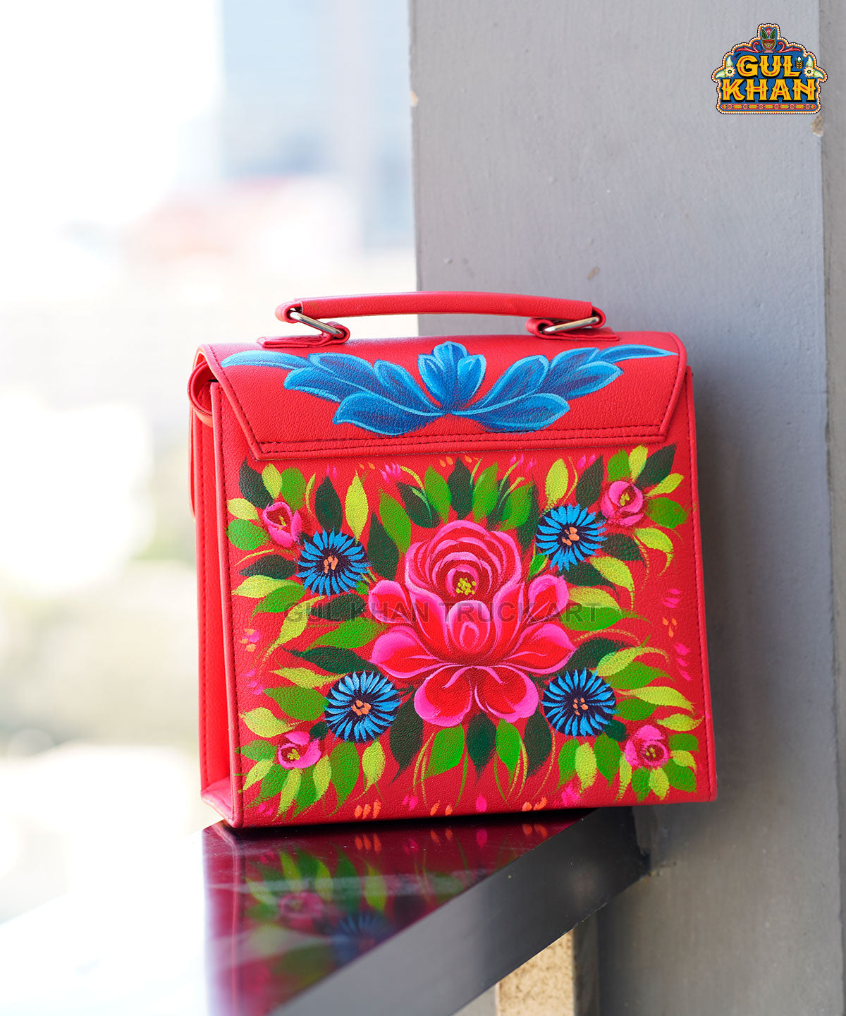 Handpainted Handbag 1016