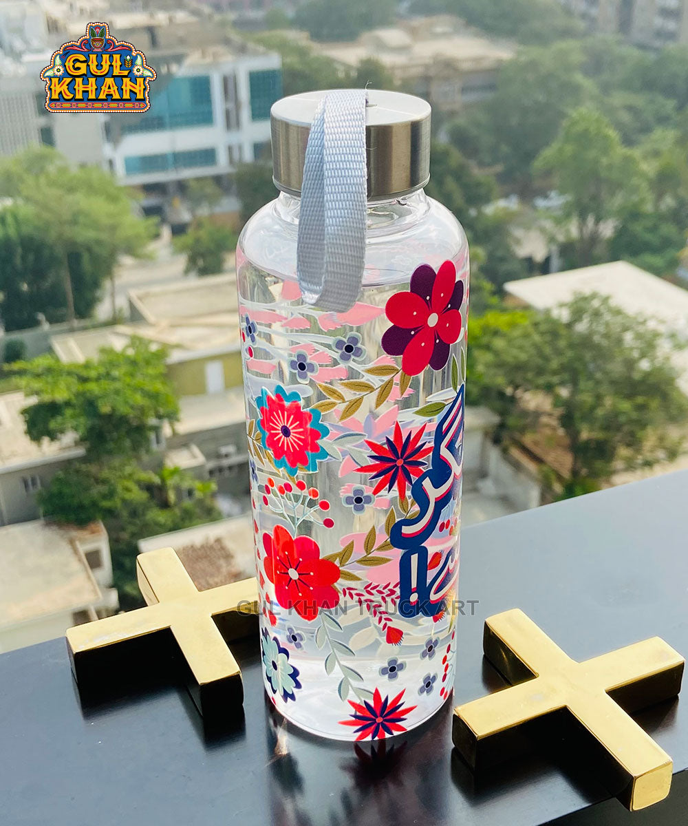 Bottle Glass Printed - 004 - Gul Khan Truck Art
