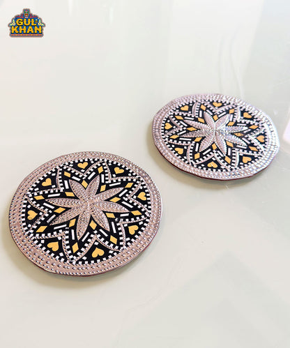 Black Gold Chamakpatti Coaster