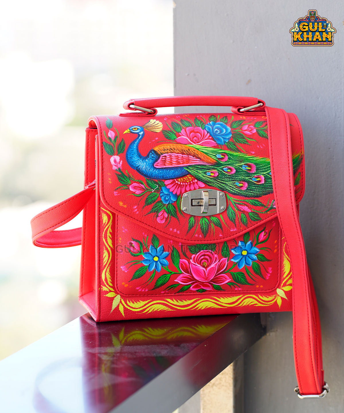 Handpainted Handbag 1016