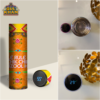 Printed Travel Bottle 0012 - Gul Khan Truck Art