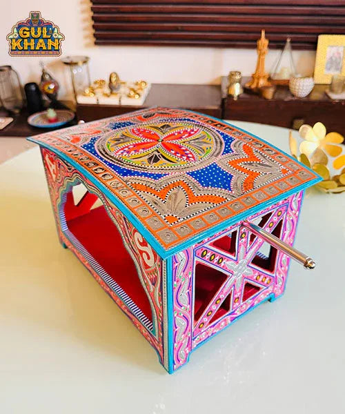 Doli Tray Design 04 (Chamakpatti Handmade) - Gul Khan Truck Art