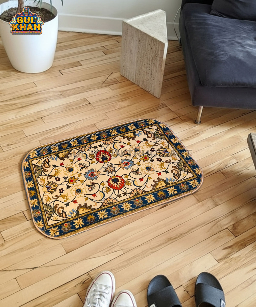 Persian Artisan Printed Floor Mat 01 - Gul Khan Truck Art