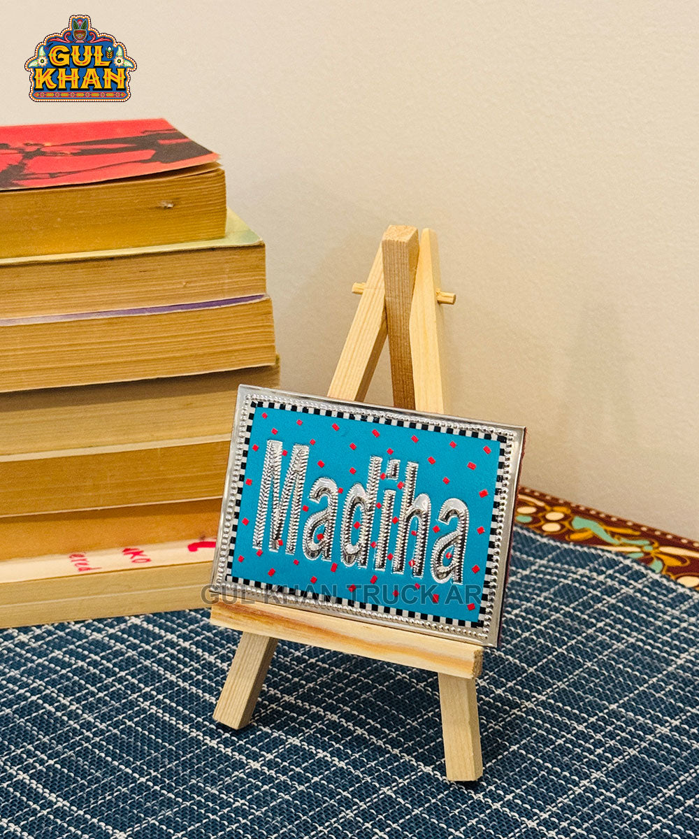 Chamakpatti Truck Art Name Stand