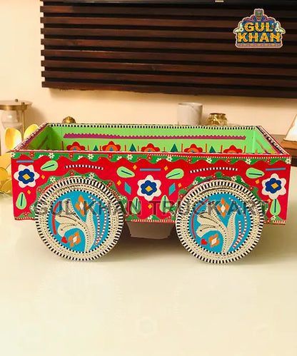 Tray on Wheels 1119 - Gul Khan Truck Art