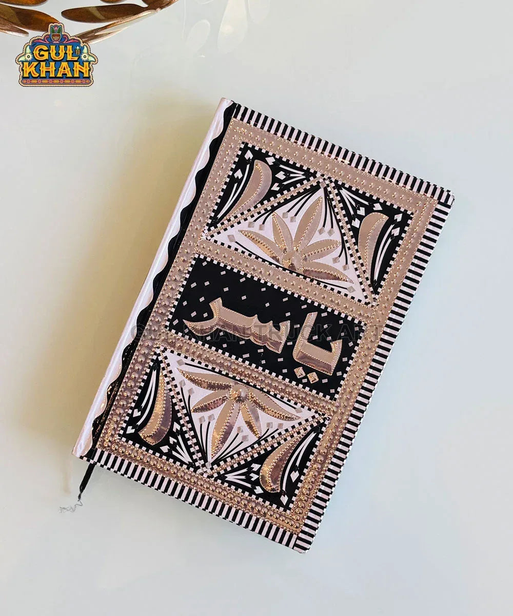 Royal Sunset Noir Truck Art Hard Cover Notebook ( Customizable ) - Gul Khan Truck Art