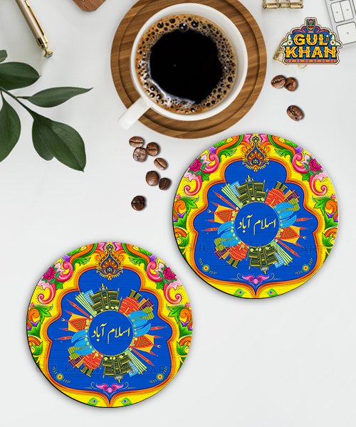 Islamabad Printed Acrylic Coaster
