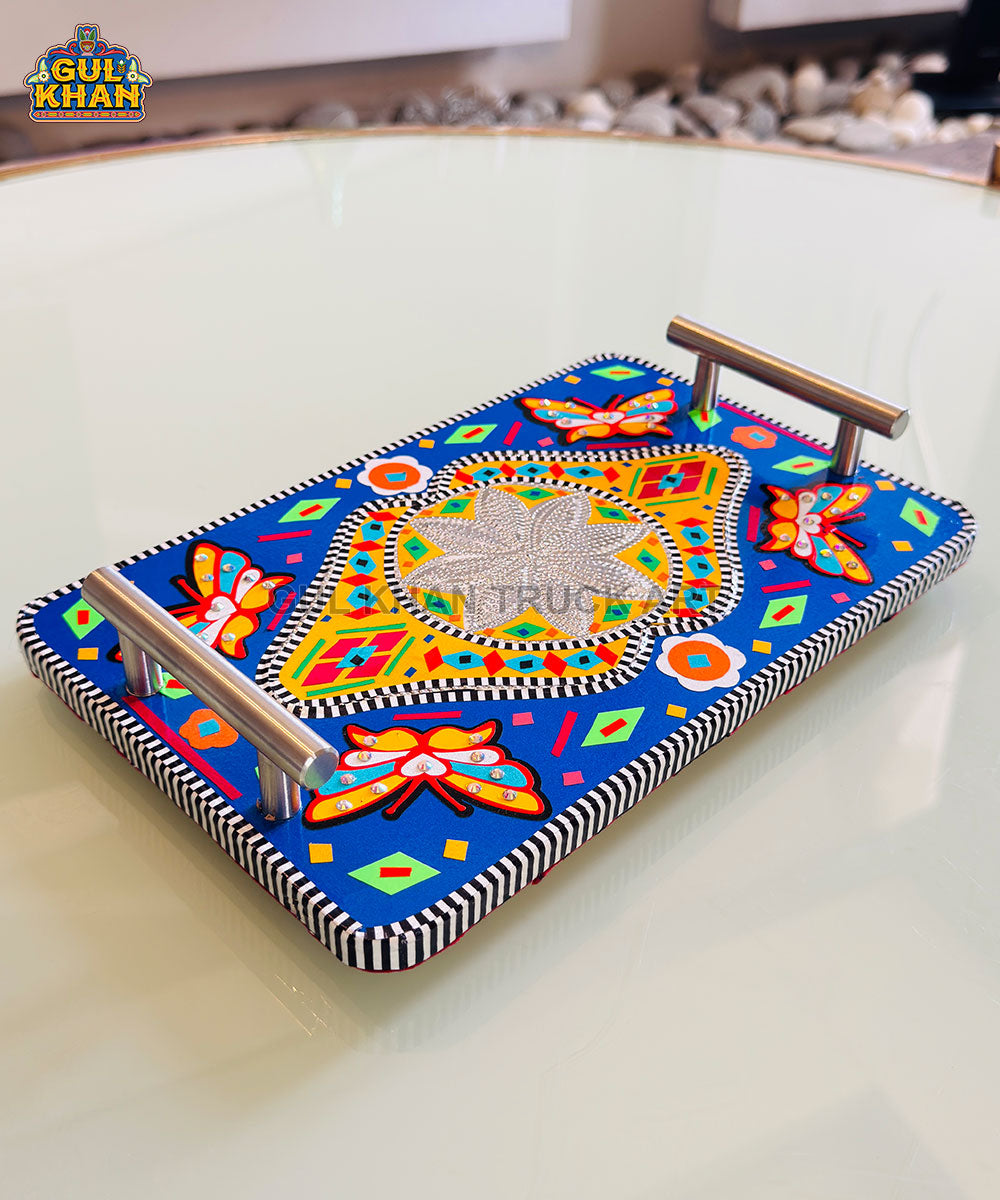 Chamakpatti Tray Mini (Steel Handle) 0034