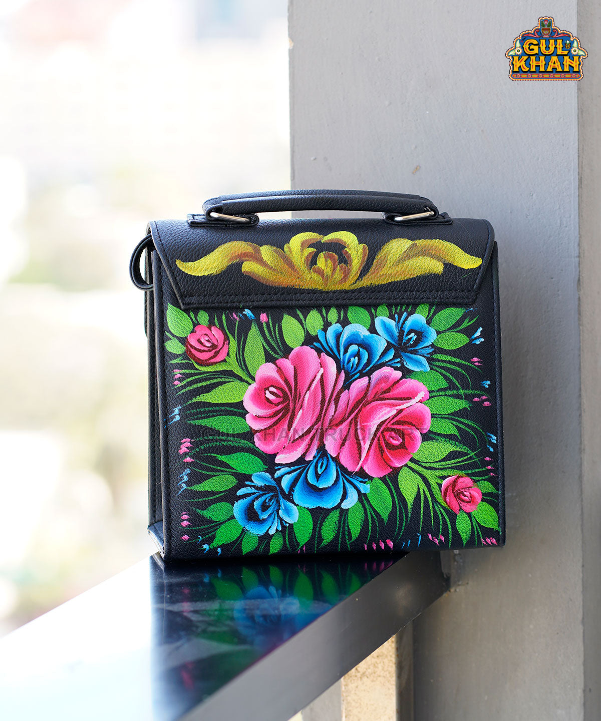 Handpainted Handbag 1017 - Gul Khan Truck Art