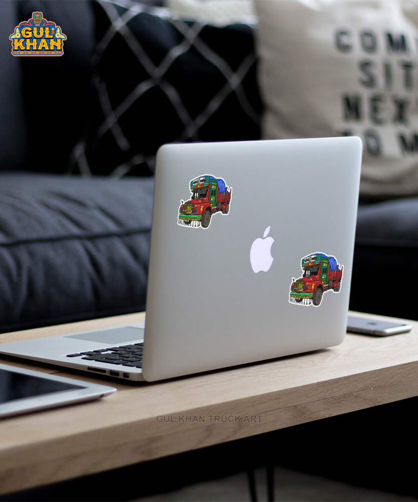Sticker Design 00055 - Gul Khan Truck Art