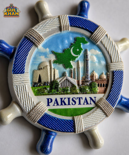 Gul Khan Pakistan Icon Magnet – Pakistan Map