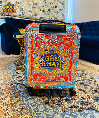 Trolley Bag 1120 (Chamakpatti Handmade) - Gul Khan Truck Art