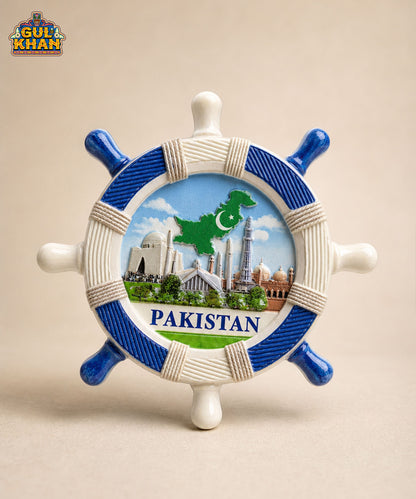 Gul Khan Pakistan Icon Magnet – Pakistan Map