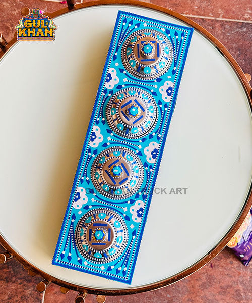 Multani Truck Art Four Partition Tray - Gul Khan Truck Art