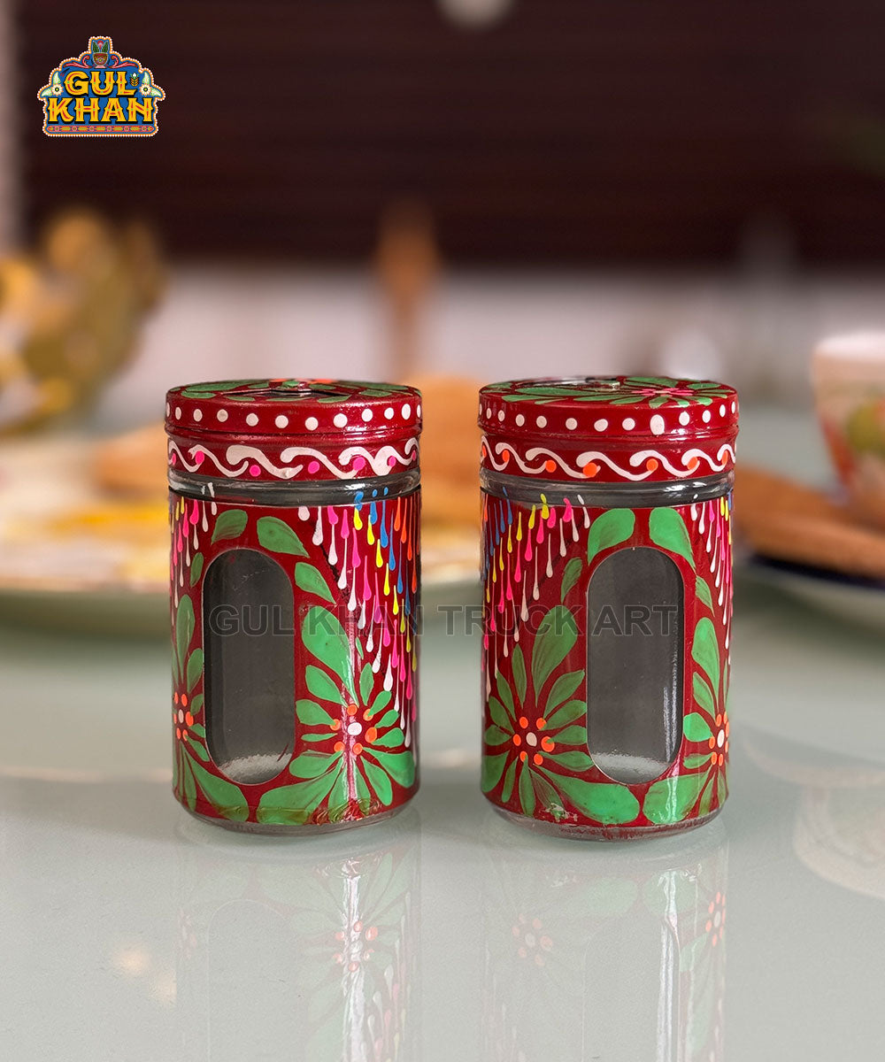 Mandala Truck Art Salt and Pepper Shaker 04