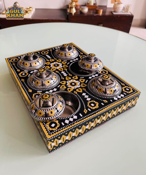 Royal Sunset Noir Truck Art Six Partition Tray