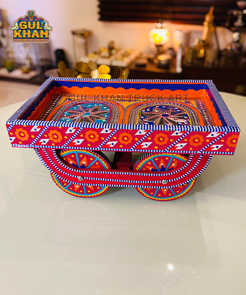 Tray with moving Wheels 010