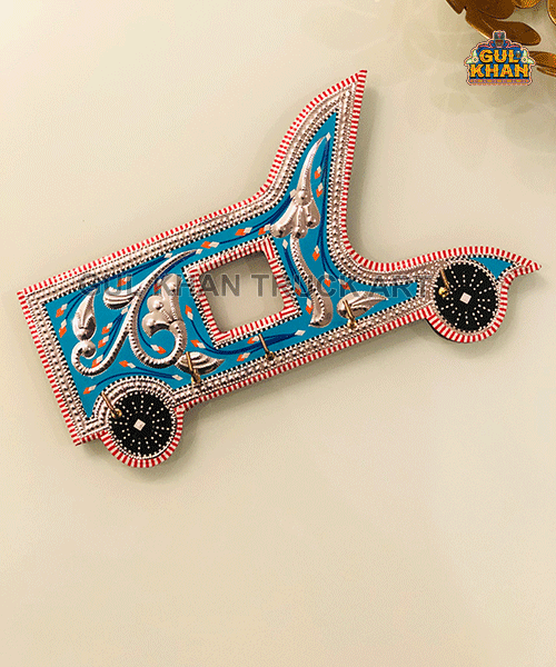 Key Holder Design (Truck Shaped) 2243 - Gul Khan Truck Art