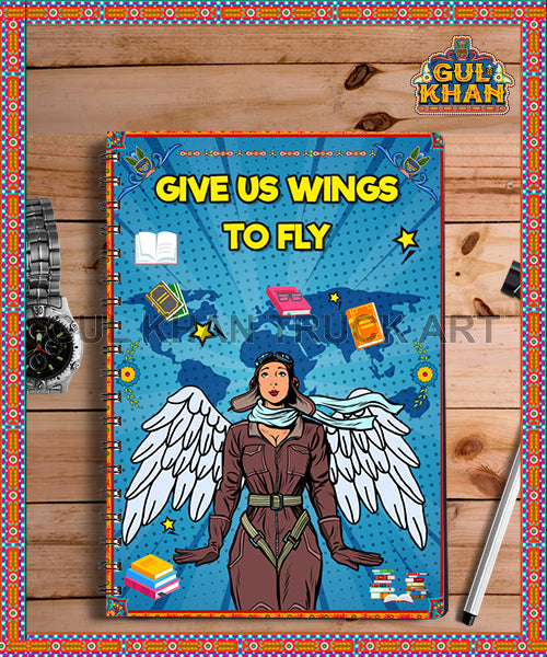 WE Notebook Design 005 - Gul Khan Truck Art