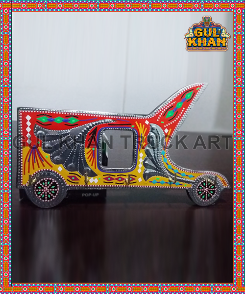 Key Holder Design 2232 - Gul Khan Truck Art