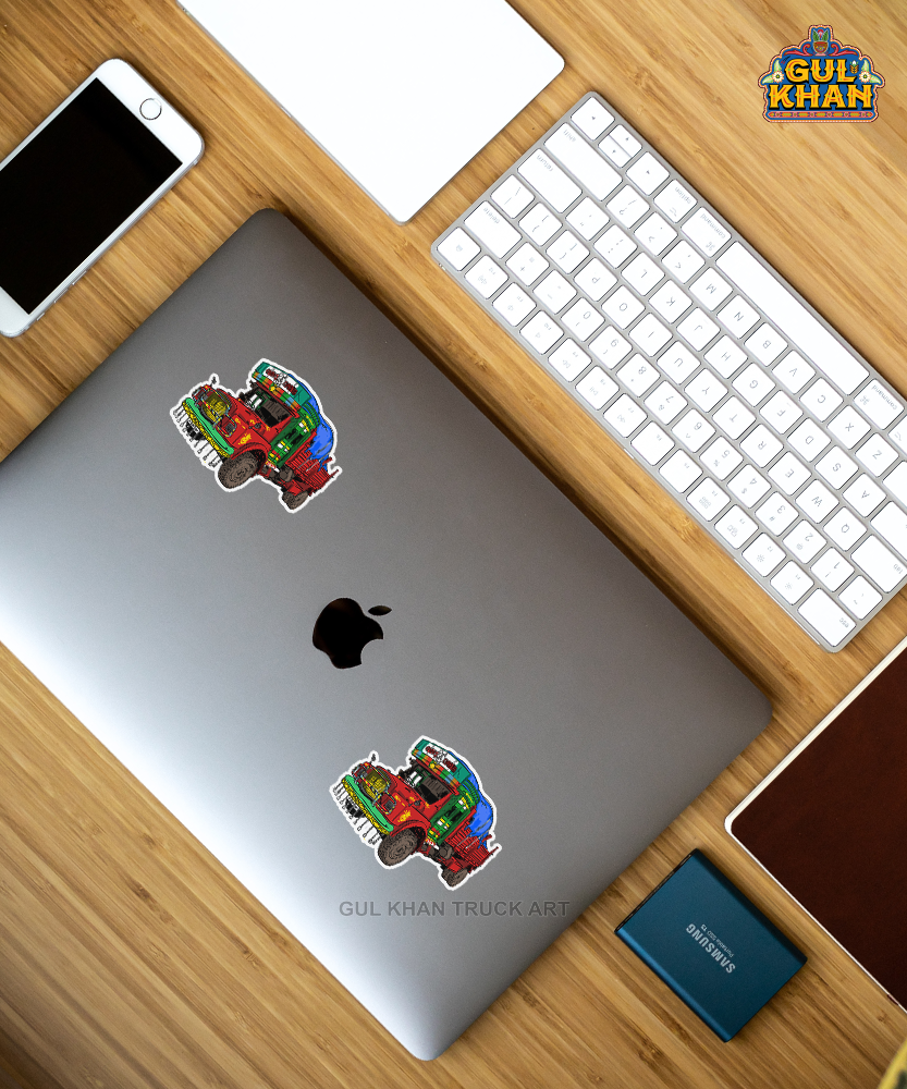 Sticker Design 00055 - Gul Khan Truck Art