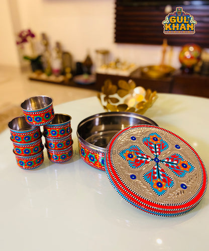 Handmade Storage Box 002 - Gul Khan Truck Art