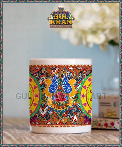 Printed Ceramic Mug 20209 - Gul Khan Truck Art