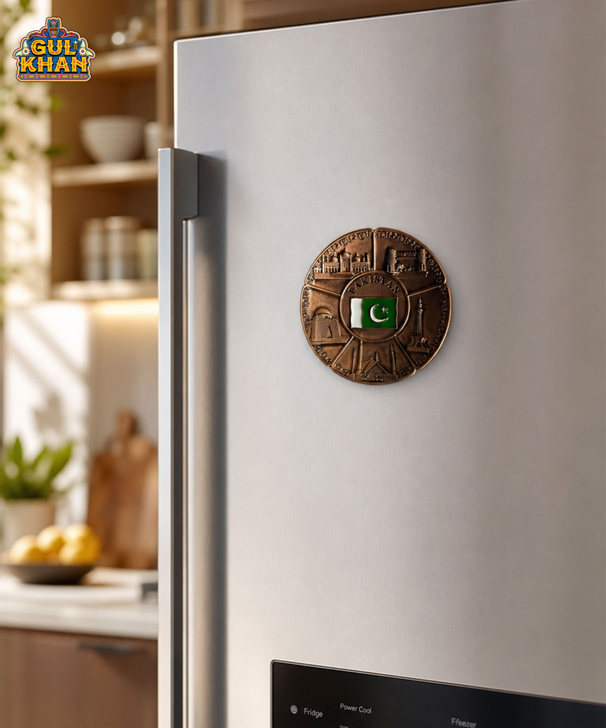 Gul Khan Pakistan Icon Magnet – Pakistan Heritage