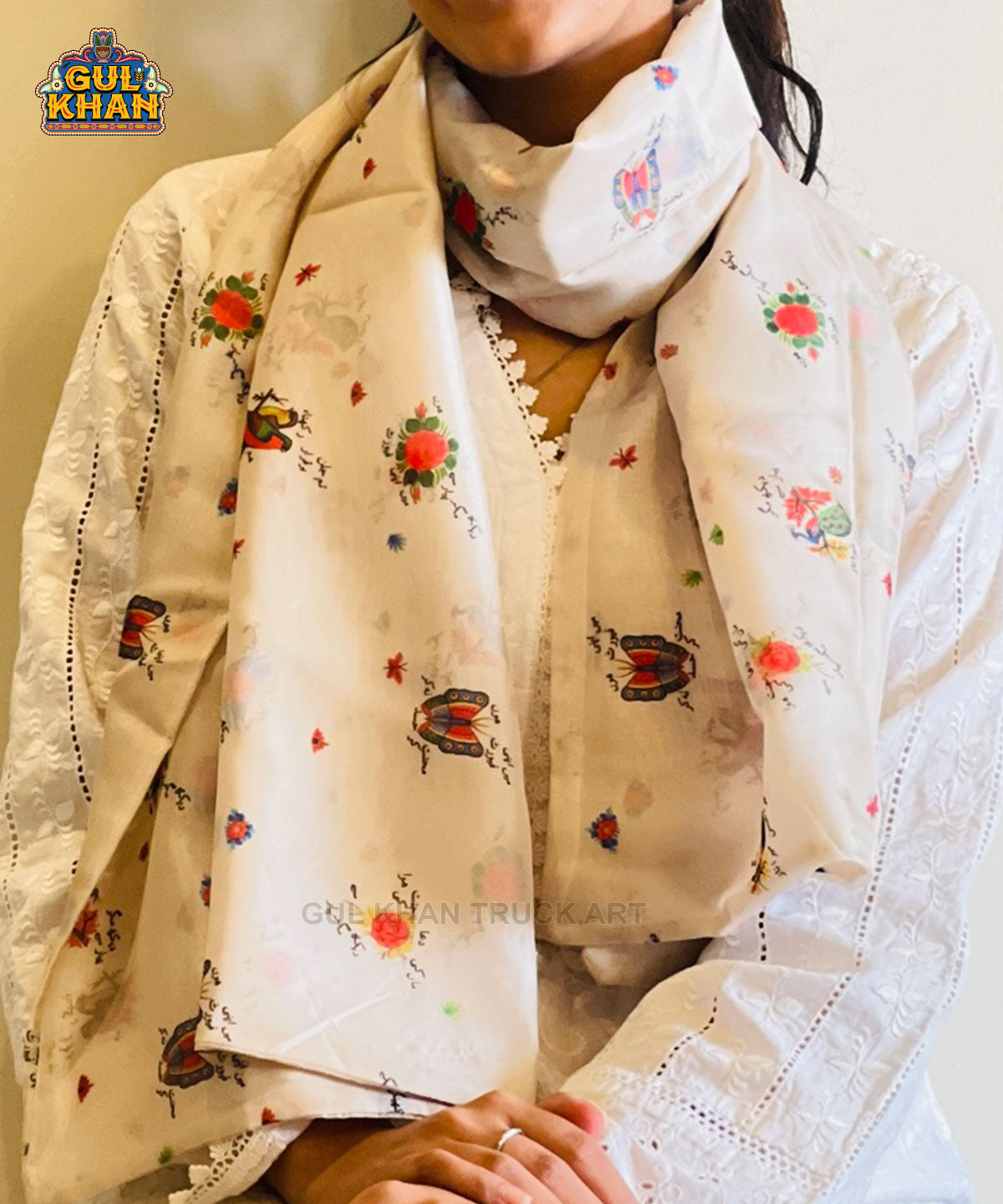 Truck Art Splash Stole