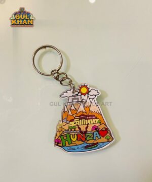 Hunza Premium Acrylic Key Chain