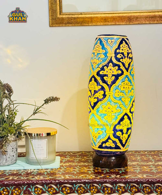 Multani Art Table Lamp Design - Gul Khan Truck Art