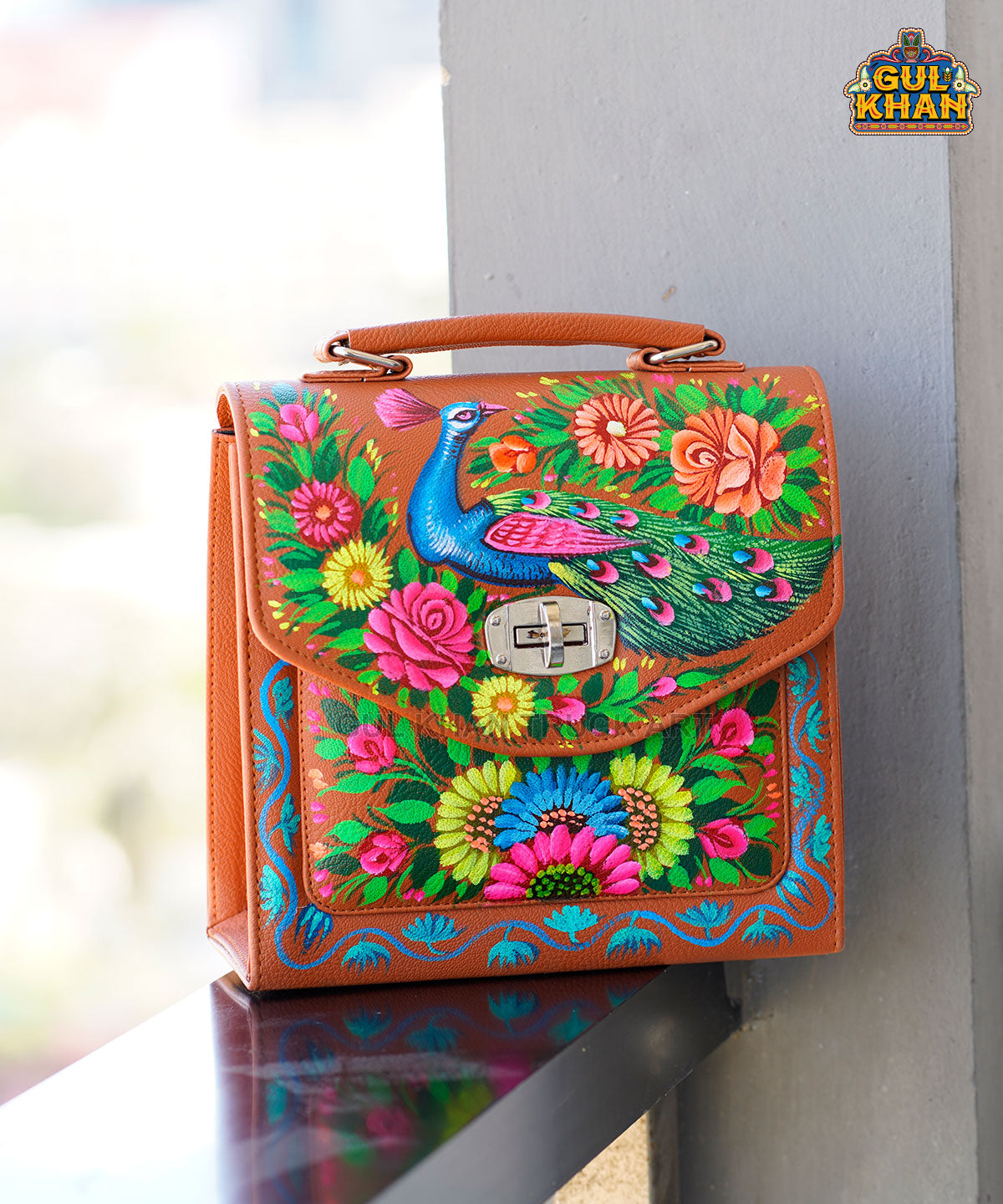 Handpainted Handbag 1018