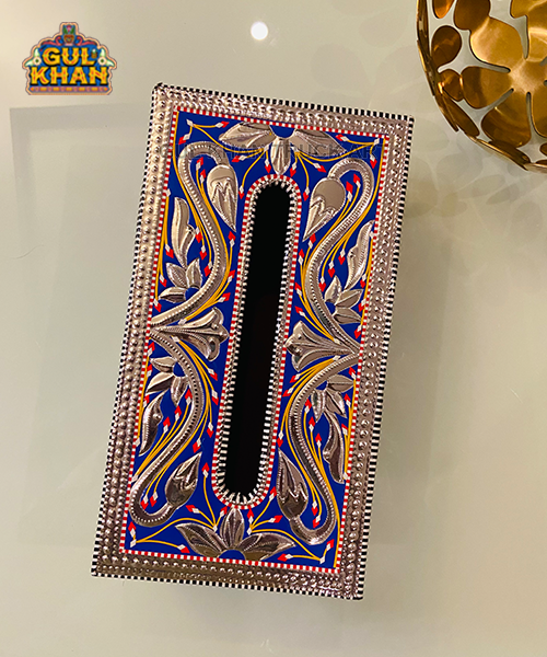 Chamakpatti Tissue Box Design 11141 - Gul Khan Truck Art