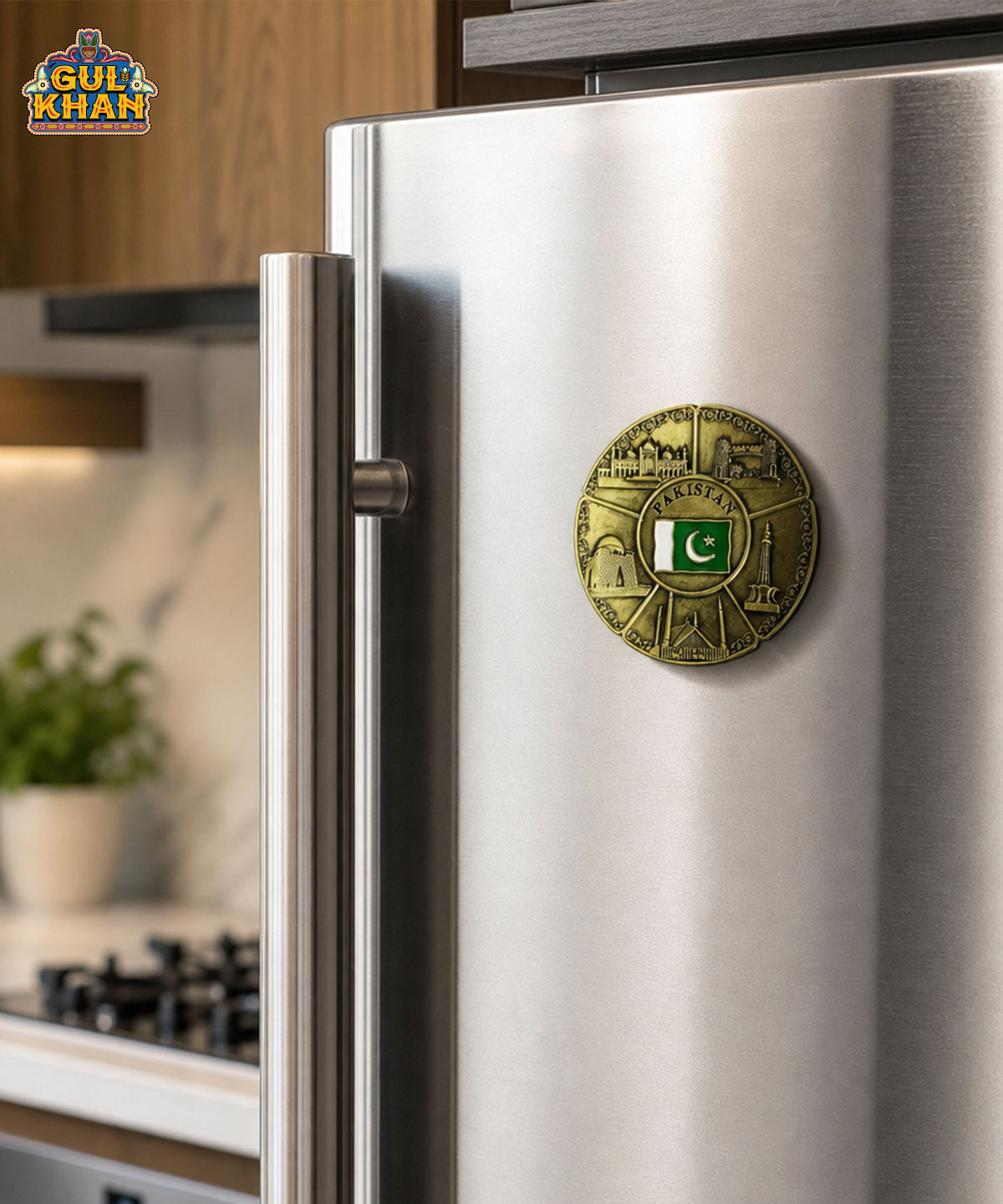 Gul Khan Pakistan Icon Magnet – Pakistan