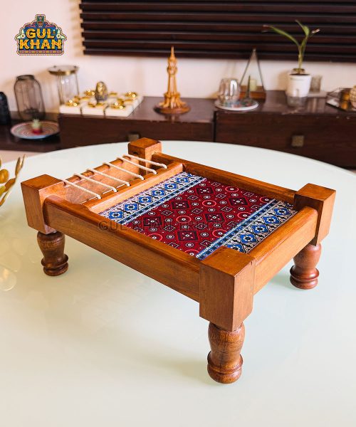 Ajrak Charpai Printed Design