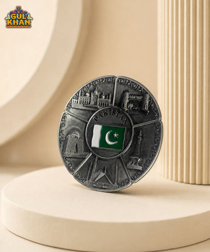 Gul Khan Pakistan Icon Magnet – Pakistan Flag