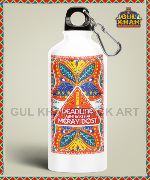 Water Bottle Design 2231 - Gul Khan Truck Art