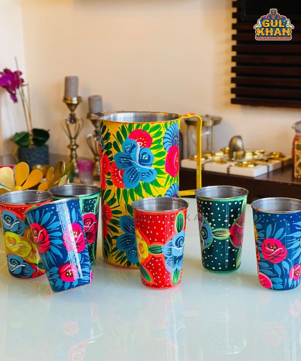 Jug & Glass Design 4446 - Gul Khan Truck Art