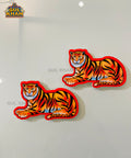 Tiger Acrylic Fridge Magnet - Gul Khan Truck Art