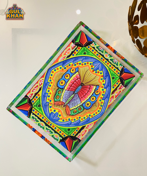 Acrylic Digital Tray 00024 - Gul Khan Truck Art