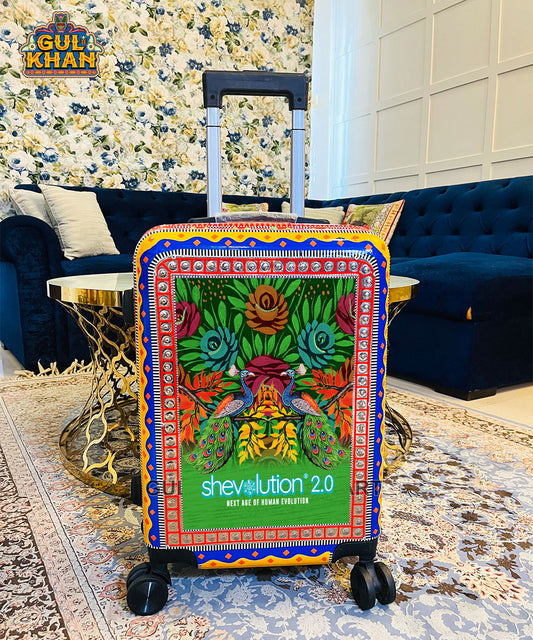 Shevolution  Trolley Bag (Chamakpatti Handmade)