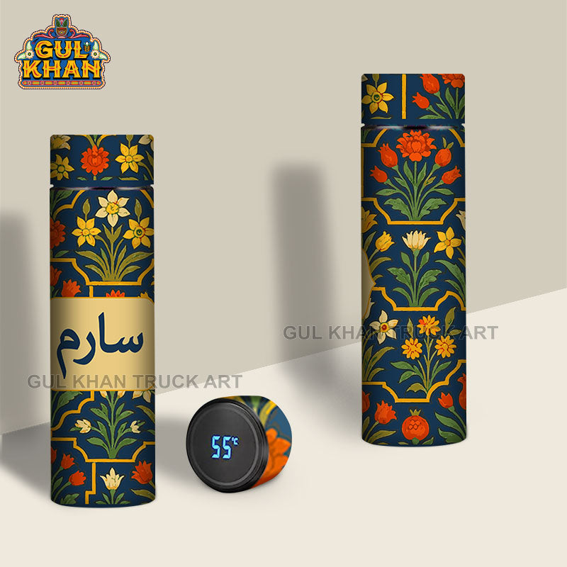 Mughal Artisan Edition Printed Travel Bottle Customized (02)