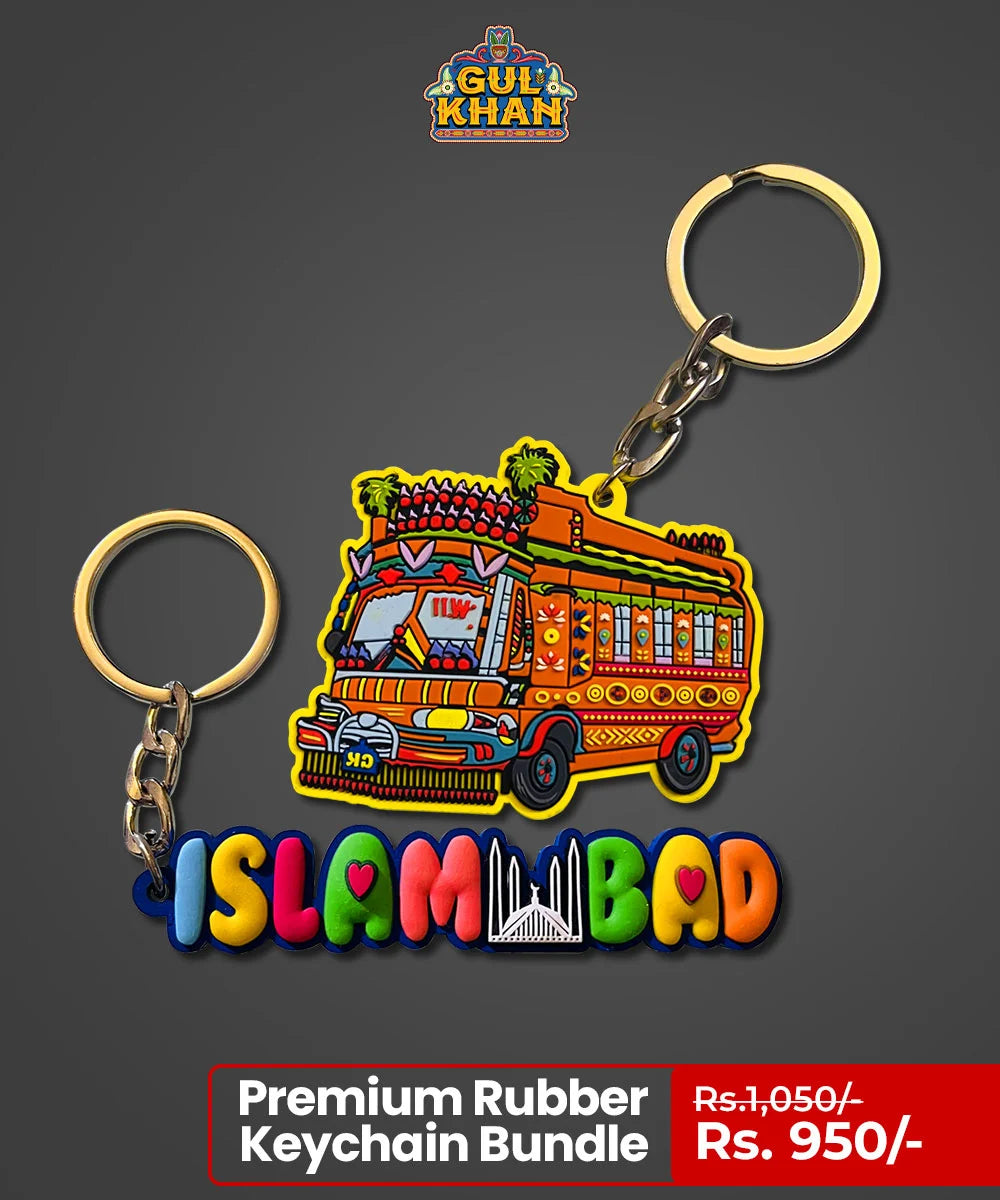 Premium Rubber Key Chain Value Bundle 01