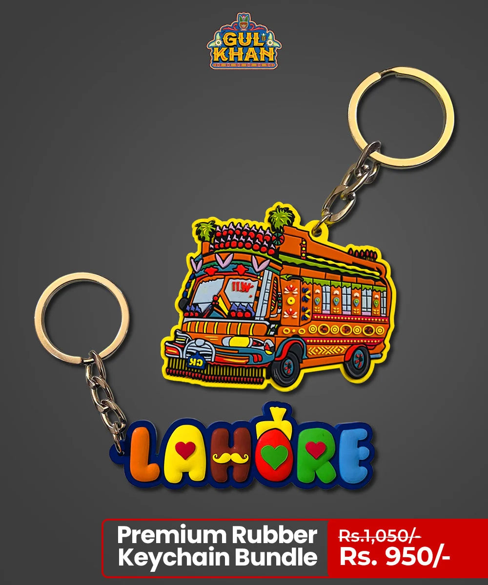 Premium Rubber Key Chain Value Bundle 02